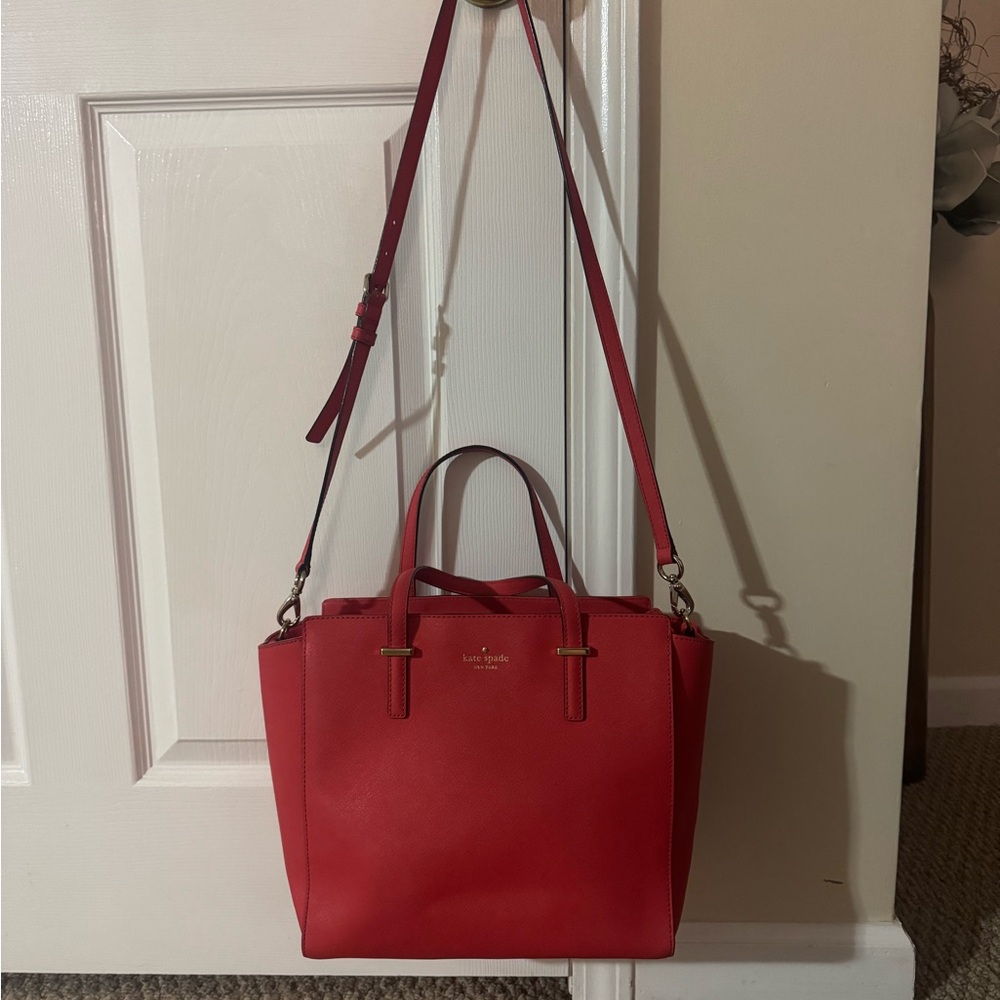 Kate Spade Red Crossbody Bag